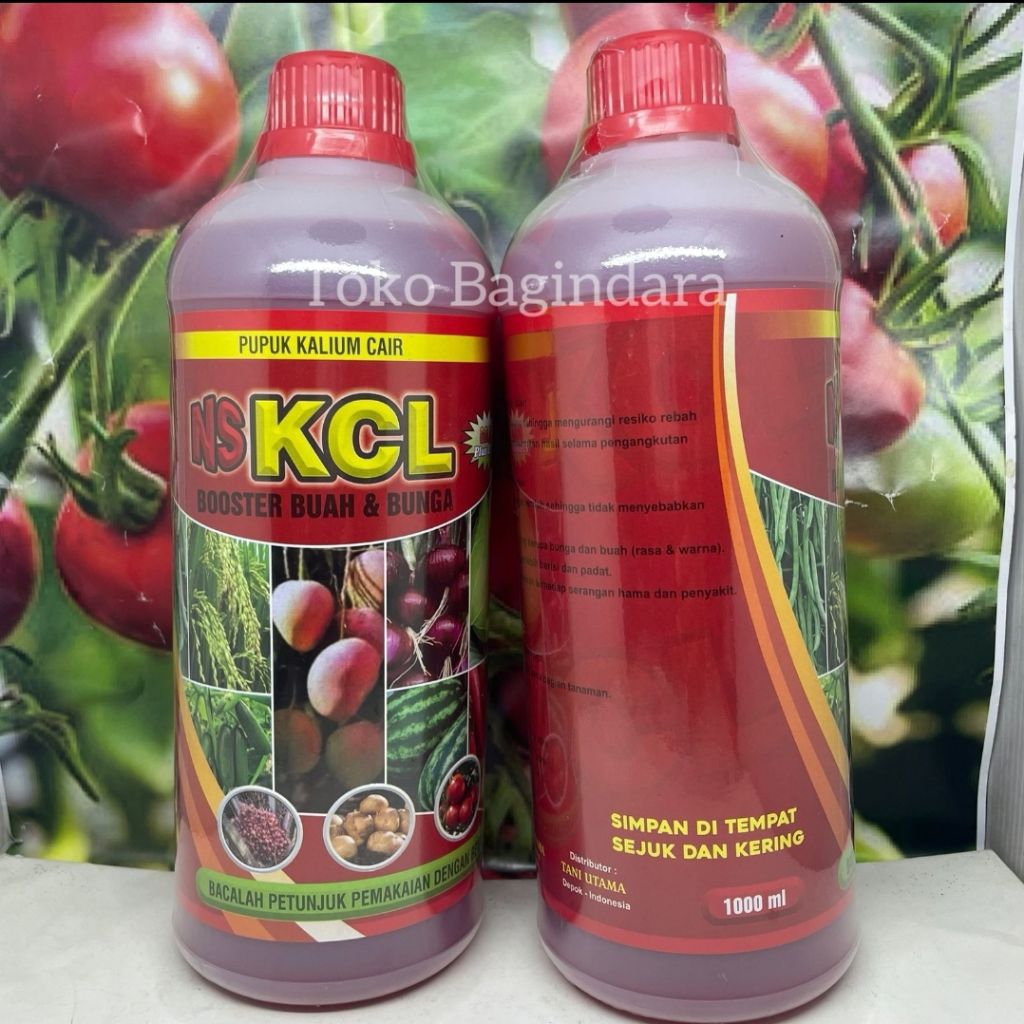 PuPuk KCL Cair Booster Buah dan Bunga 1Liter