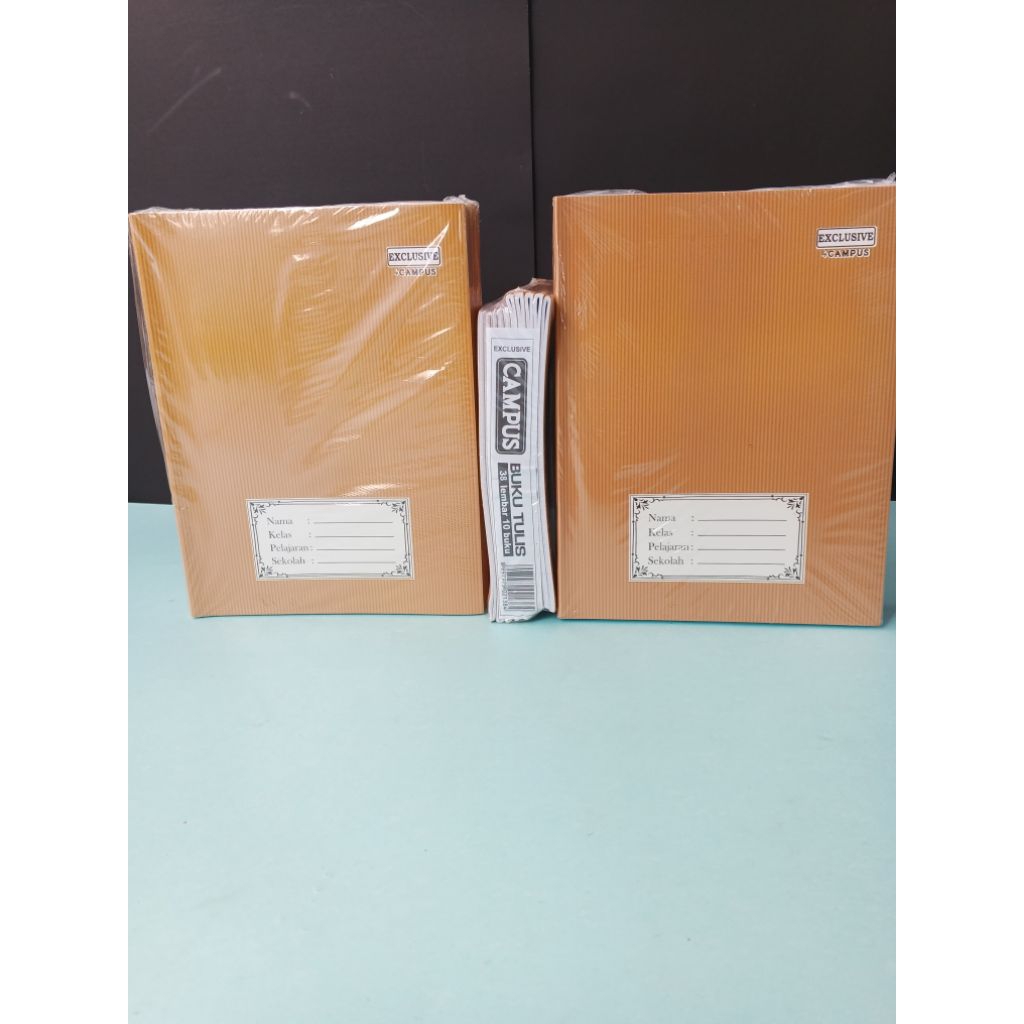 

Buku Tulis Boxy Campus Sampul Coklat B5, 42 Lembar, isi 10 Buku, Buku Tulis Campus Exclusive Craft