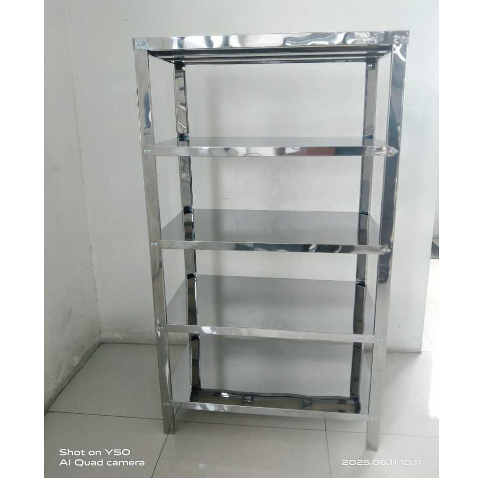 MR DAPUR Lemari Rak Dapur Stainless Steel - LS 2