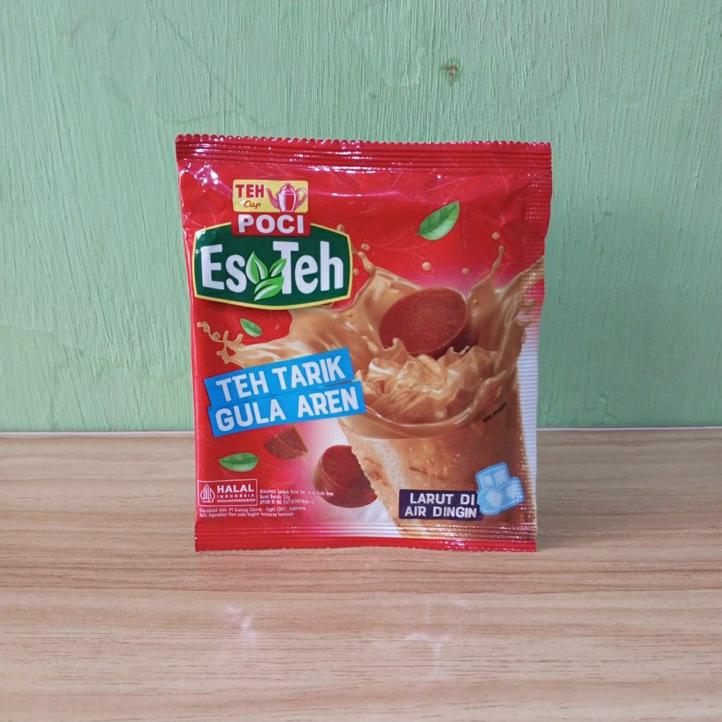 

Es Teh POCI Teh Tarik Gula Aren instan sachet