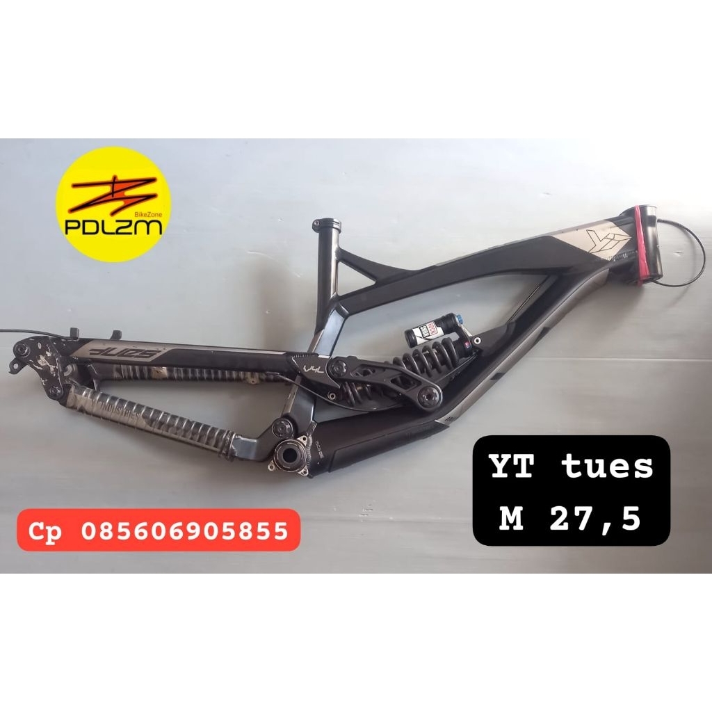 frame YT TUES AL size M 27,5 ta 12x150 bukan yeti santacruz specialized trek giant collosus dh9