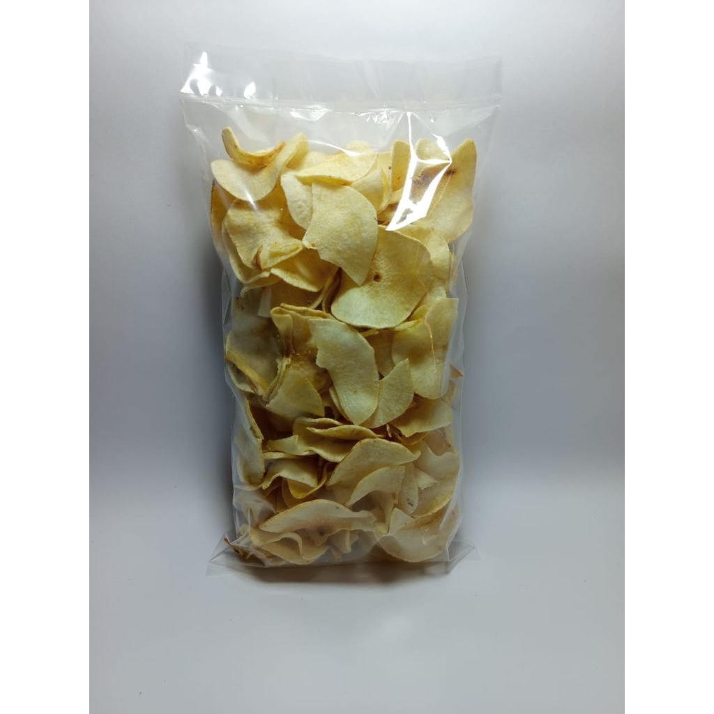 

Kripik singkong putih original rasa gadung