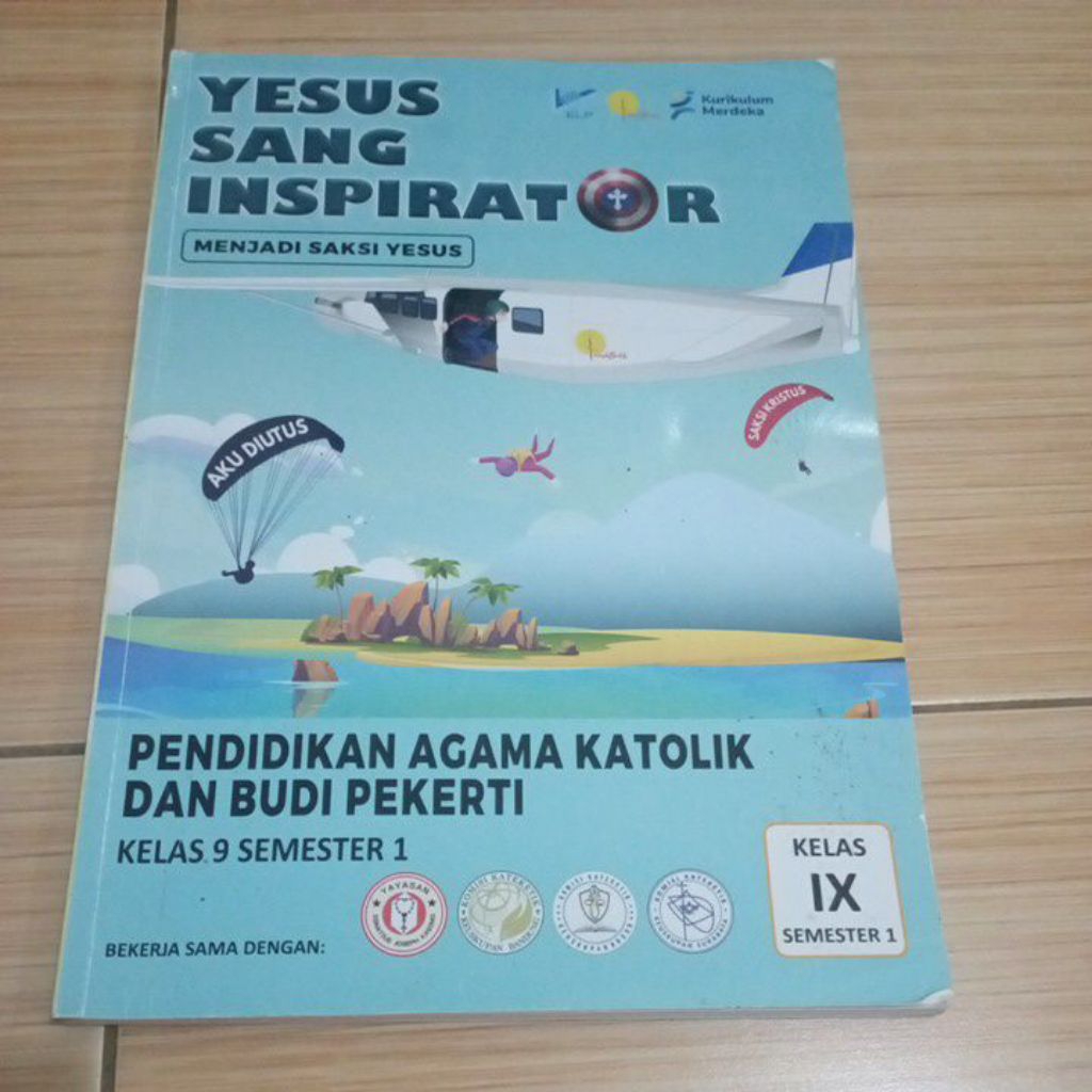 Buku pelajaran Agama Katolik Yesus Sang Inspirator kelas IX 9