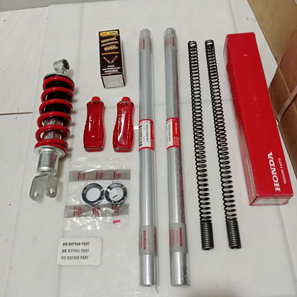 Shock Depan Per Seal Oli+Belakang CBR150R NEW CB 150 R CBR 150R LED K45 Komplit