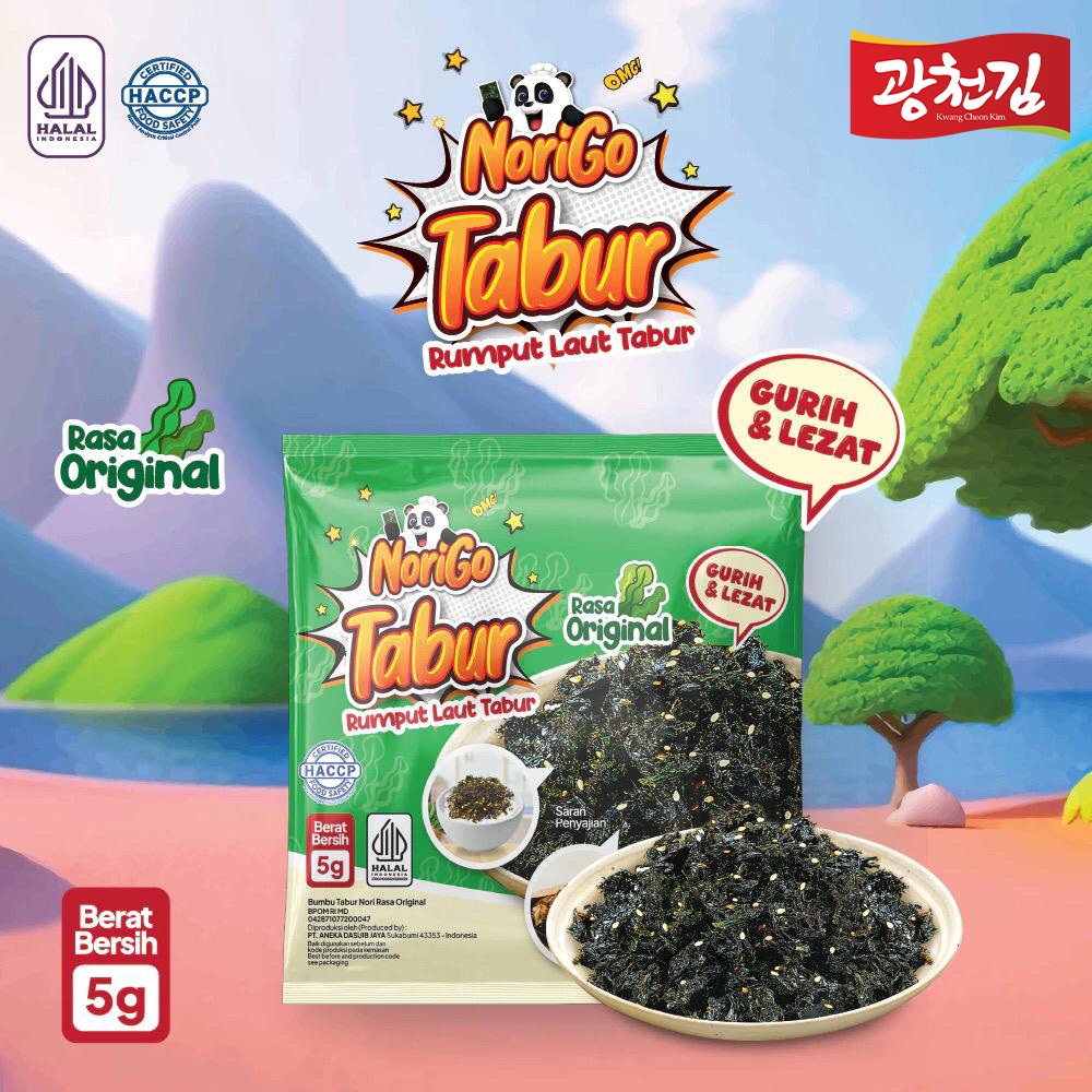 

(HALAL) NORIGO SEAWEED FLAKES 1PCS / RUMPUT LAUT KERING TABUR / DRIED SEAWEED FLAKES / RUMPUT LAUT TABUR 5G