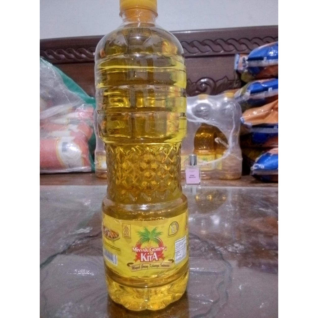 

minyak goreng kita premium botol 1liter