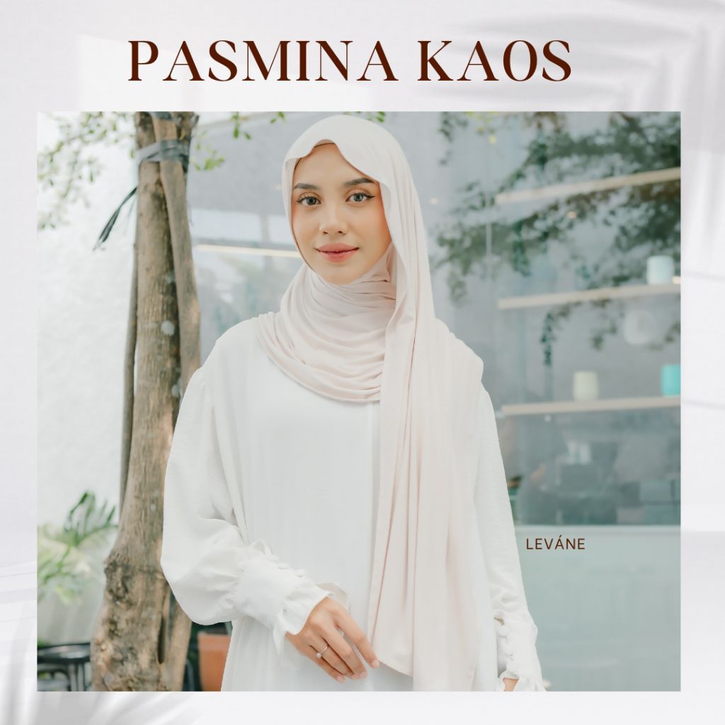 PASHMINA KAOS PREMIUM | Kerudung pashmina kaos dengan kain rayon premium