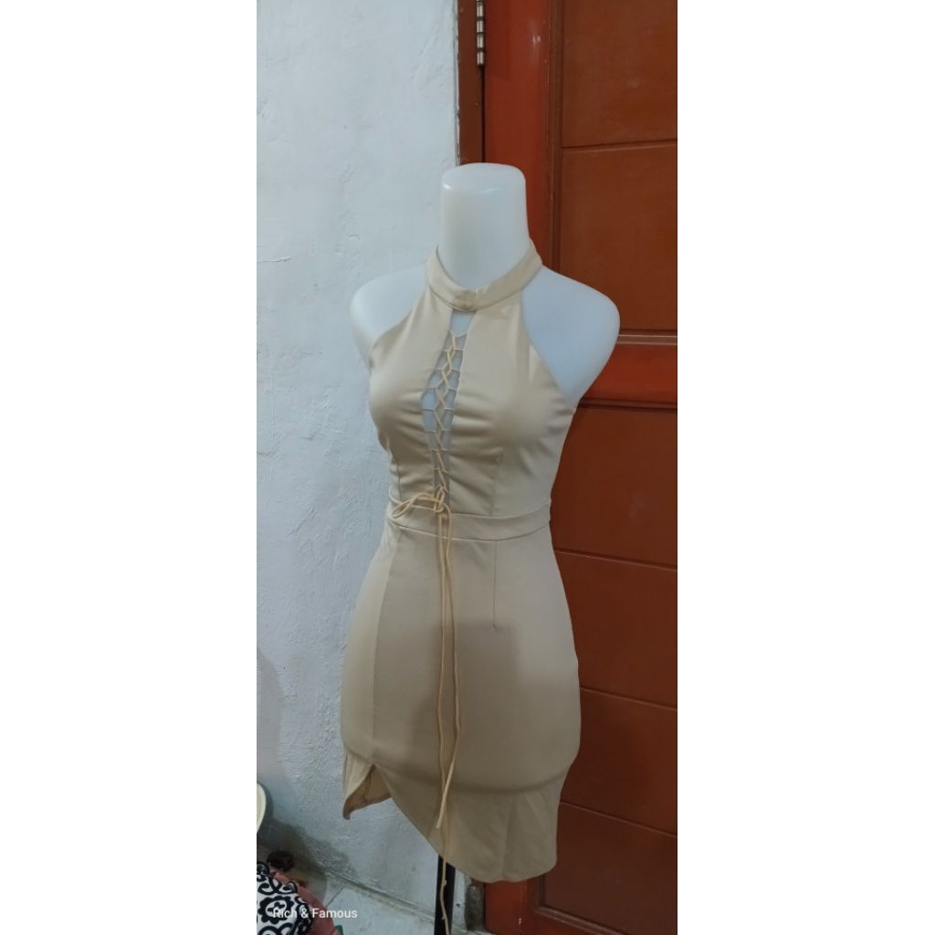 preloved mini dress uk s ld 80-85