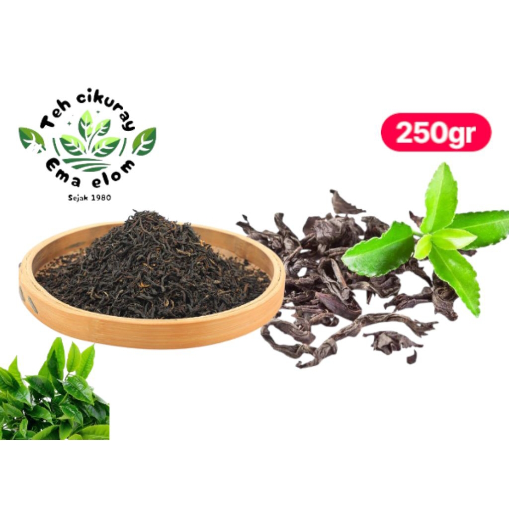 

Teh hitam / black tea Cikuray Ema elom 250gr