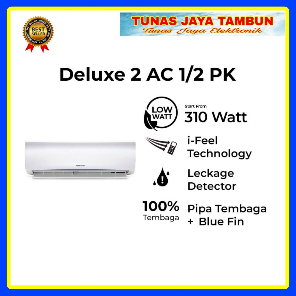 AC STANDAR POLYTRON 1/2 PK PAC 05 VH / AC POLYTRON PAC 05 VH / POLYTRON PAC05VH AC 0.5 PK