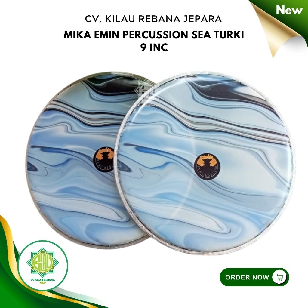 Mika Darbuka Emin Percussion SEA 9 Inc Import Turki Berkualitas & Bergaransi