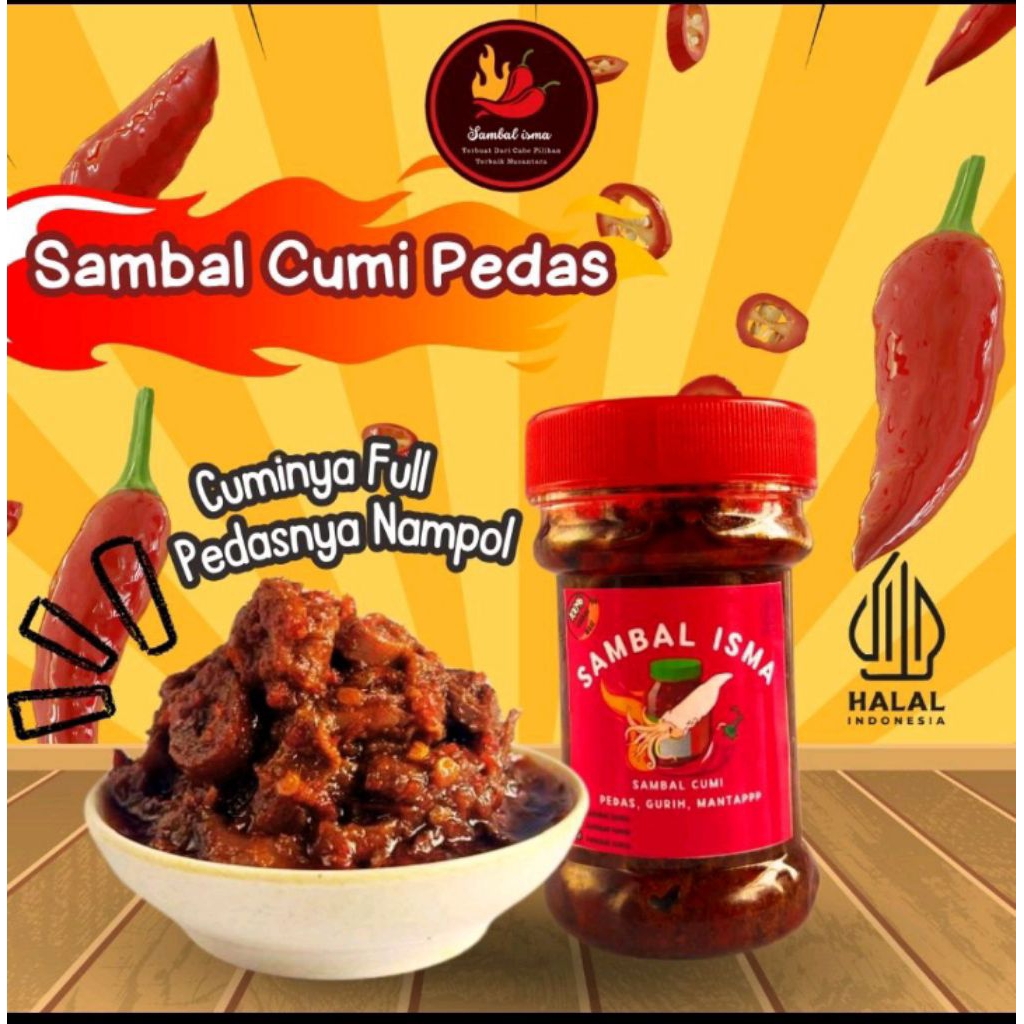 

Sambal Cumi Ayam Tongkol Botol 120 gr KHUSUS INSTAN dan SAMEDAY