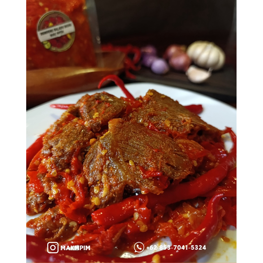 

Dendeng Balado Basah 200 Gram
