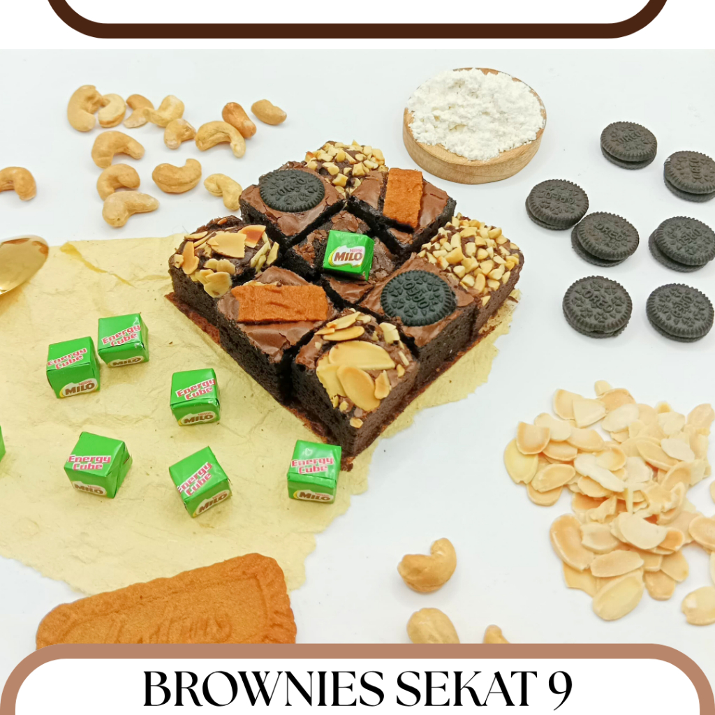 

Cemilan Coklat | Brownies Sekat Panggang | Brownis Coklat Panggang | 10x10 | Hampers Hadiah TERMURAH