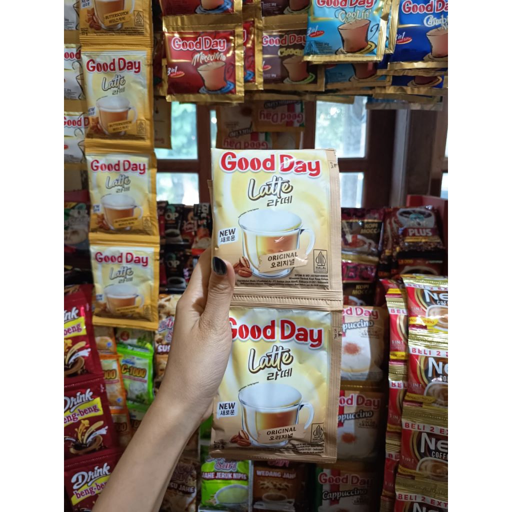 

Goodday Latte Original//Butterscotch 22 gr (Isi 10 Sachet/Renceng)