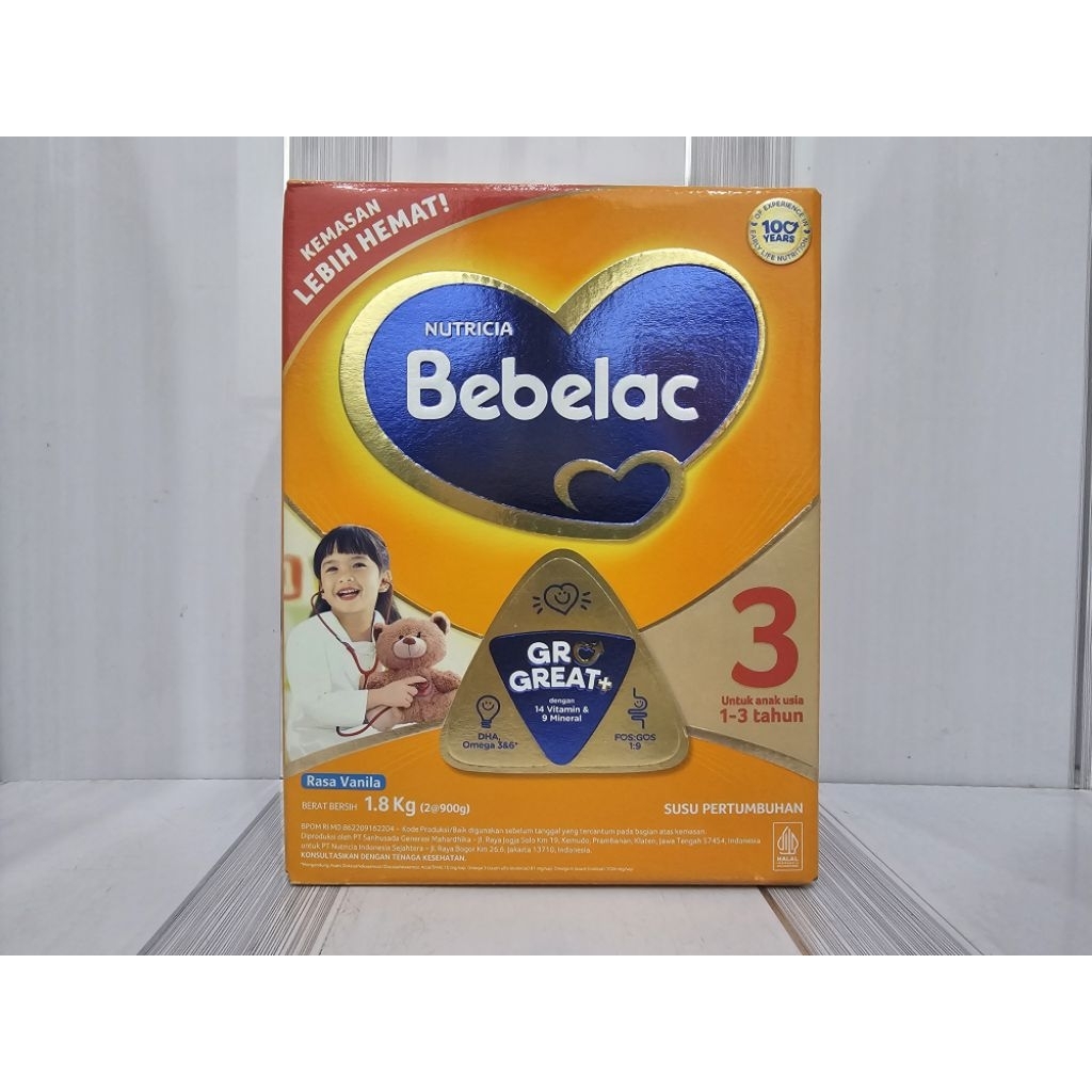 Bebelac 3 Susu Formula 1.8Kg