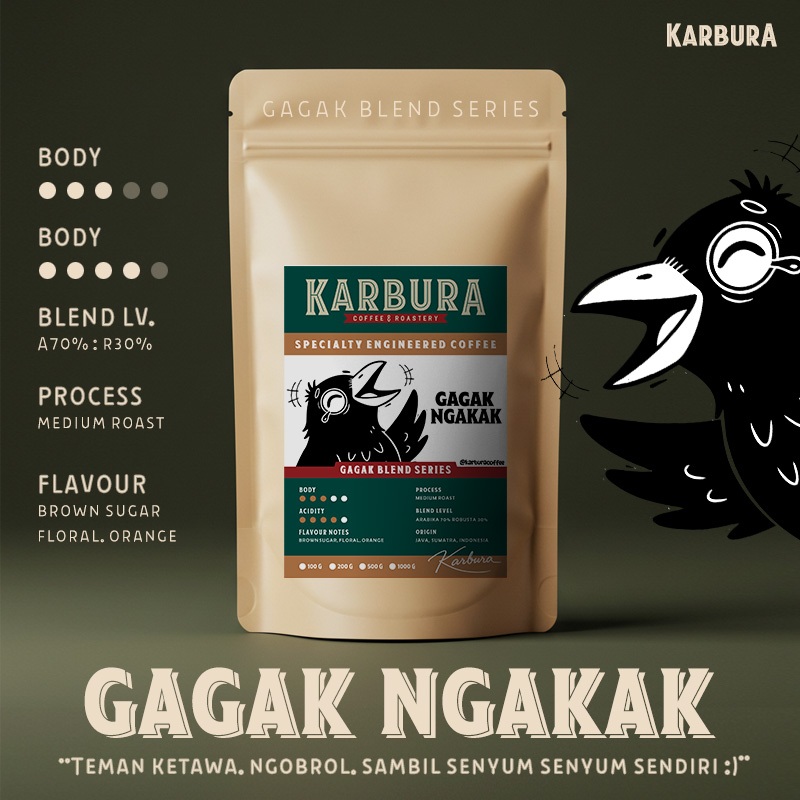 

KARBURA - GAGAK NGAKAK (Gagak Blend Series)
