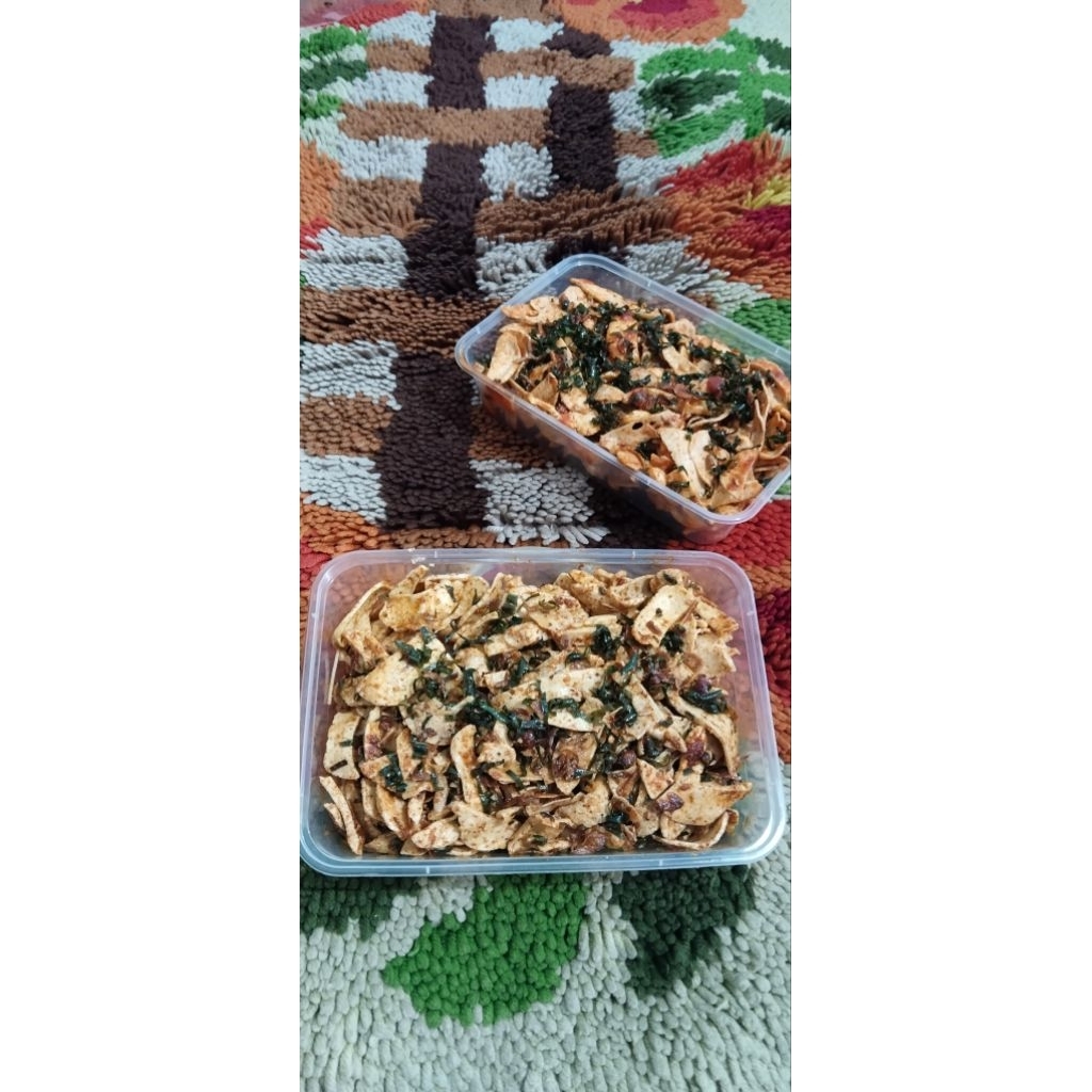 

murah basreng daun jeruk extra pedas bakso goreng