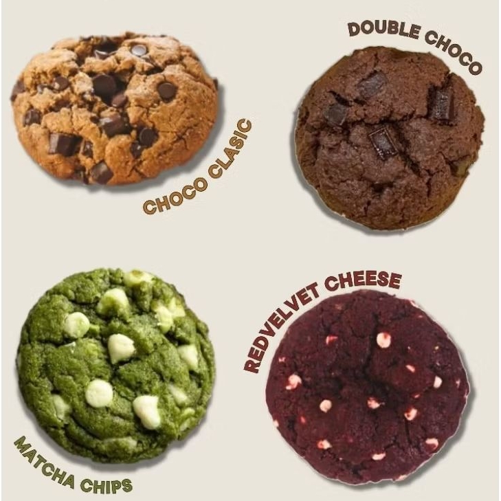 

( Dessertrin ) SOFT COOKIES GOOEY & CAKEY