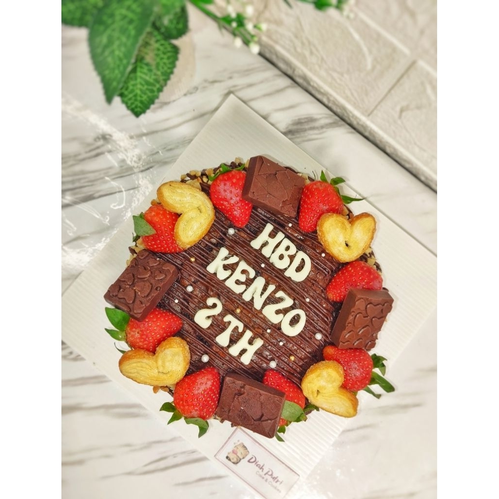 

Fudgy Brownies | Brownies Ultah | Kue Ulang Tahun