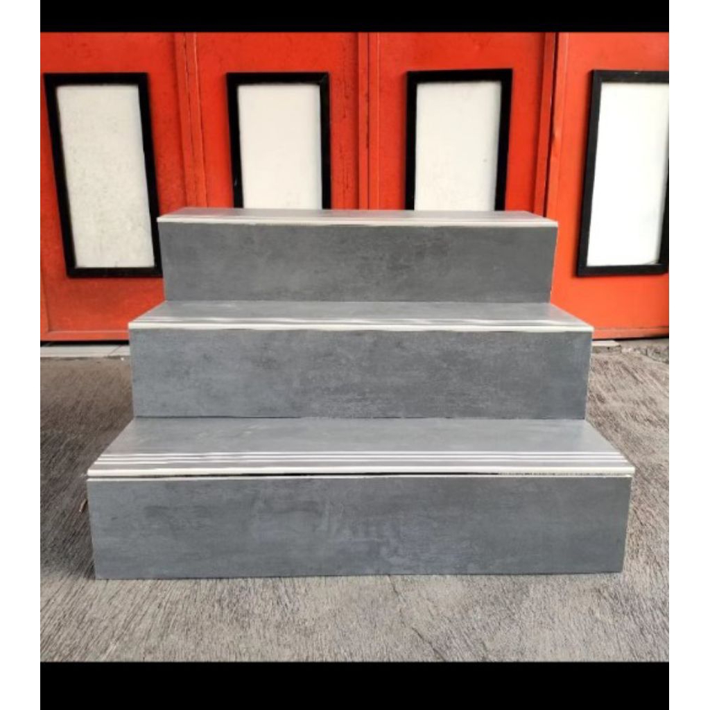 granit trap tangga step nosing motyf batu matt ukuran requestt custom