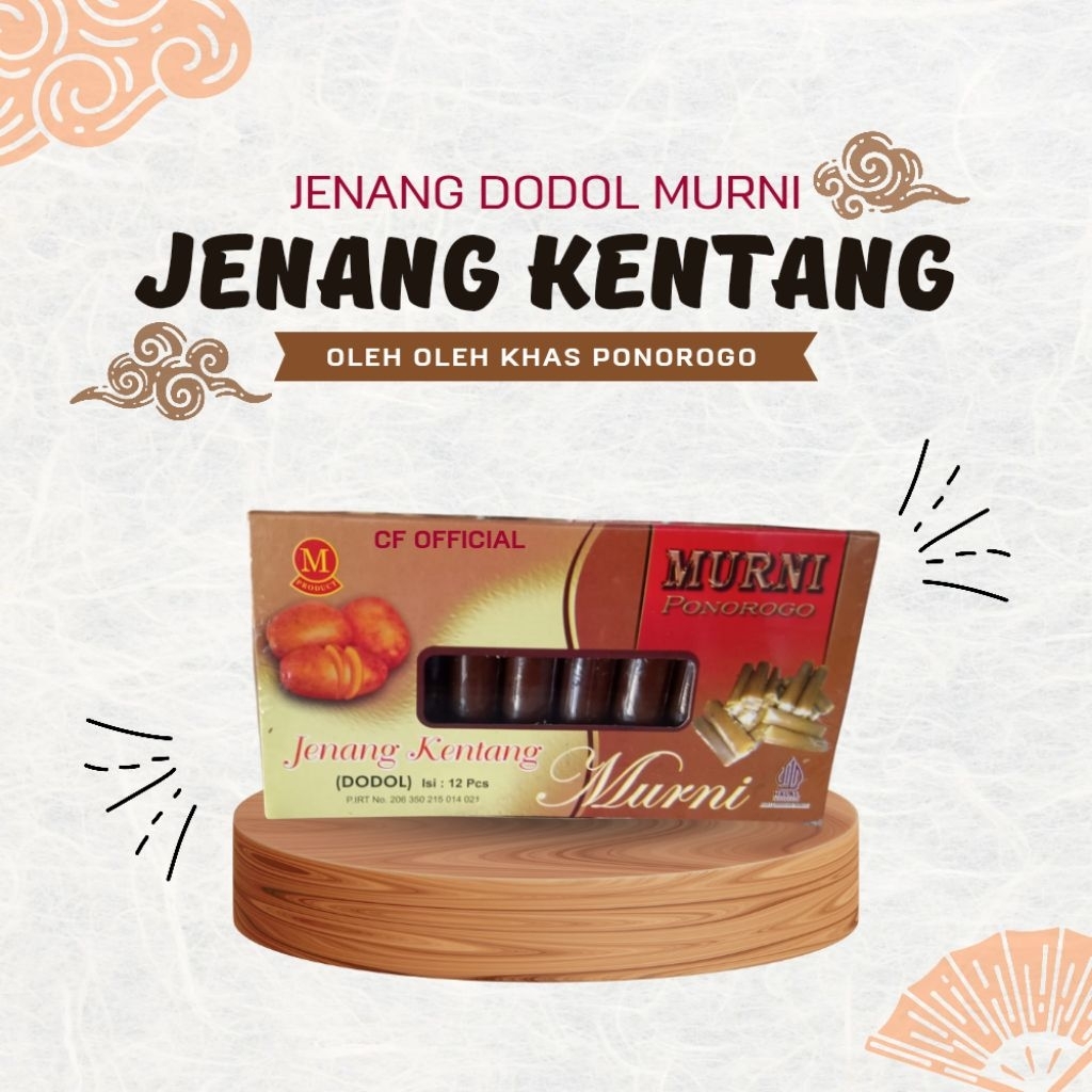 

Jenang Kentang - Jenang Dodol Murni Khas Ponorogo - CF OFFICIAL