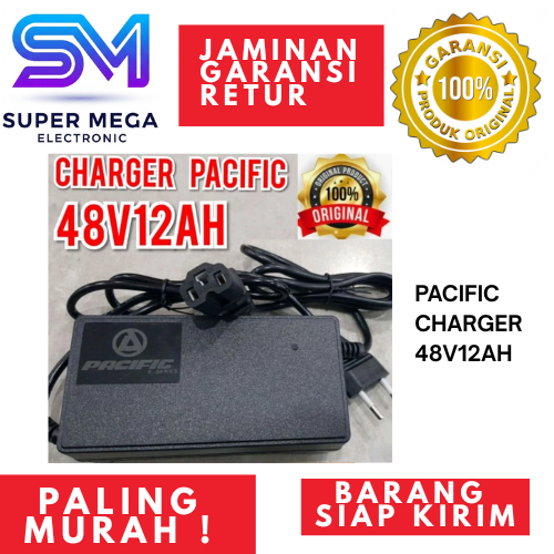 Charger Sepeda Elektrik PACIFIC/ Listrik Pasific / Casan Sepeda Listrik Pacific