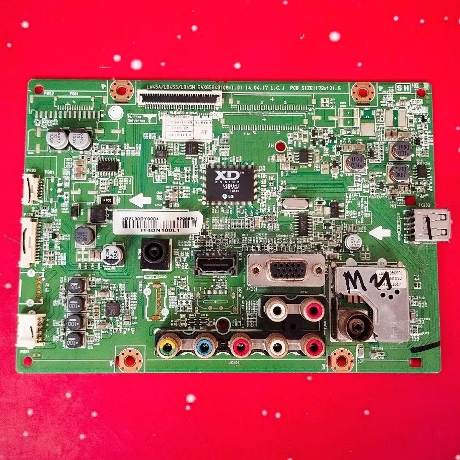 Mainboard ori mobo mb tv LG 24LB452A 24LB452A-TB normal