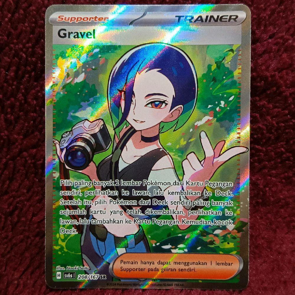 Gravel SR sv6s - Pokemon TCG Indonesia foil holo