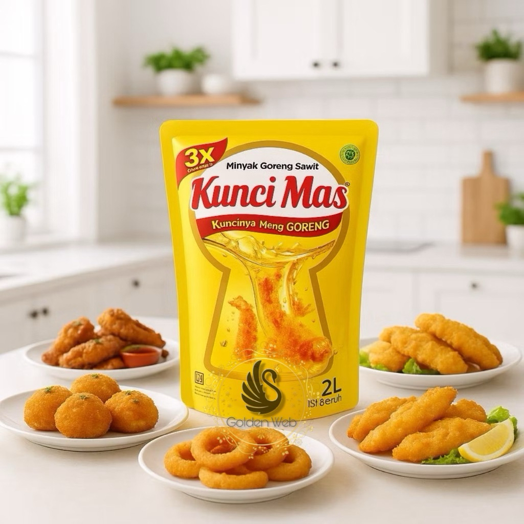 

Minyak Goreng Sawit Kunci Mas kemasan pouch