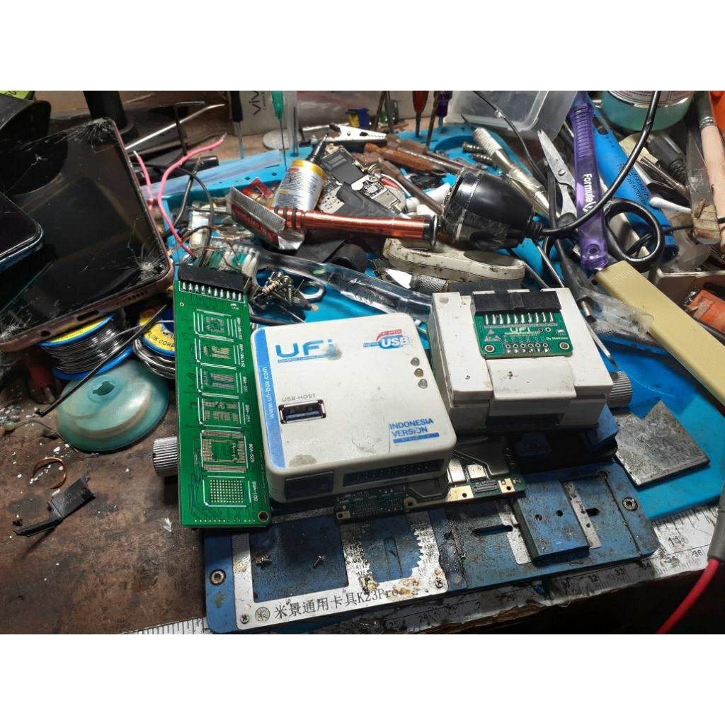 ufi box TANPA SMARTCARD - tidak bisa konek BGA