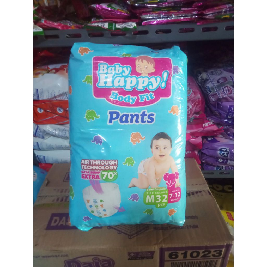 Baby happy pants M32 popok celana M32