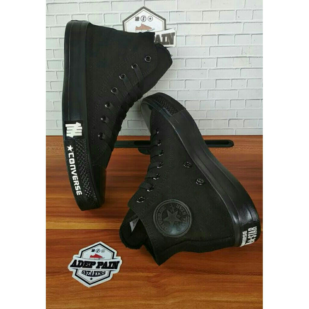 SEPATU ALL STAR CONVERSE HIGH FULL BLACK