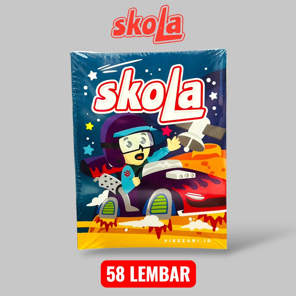 

Skola 58 Lembar 1 Pack 10 Buku By SiDu Buku Tulis