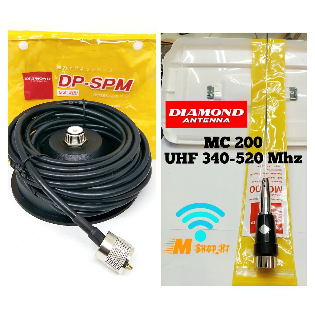 Paket lengkap antena Radio Rig mobil UHF mahnit
