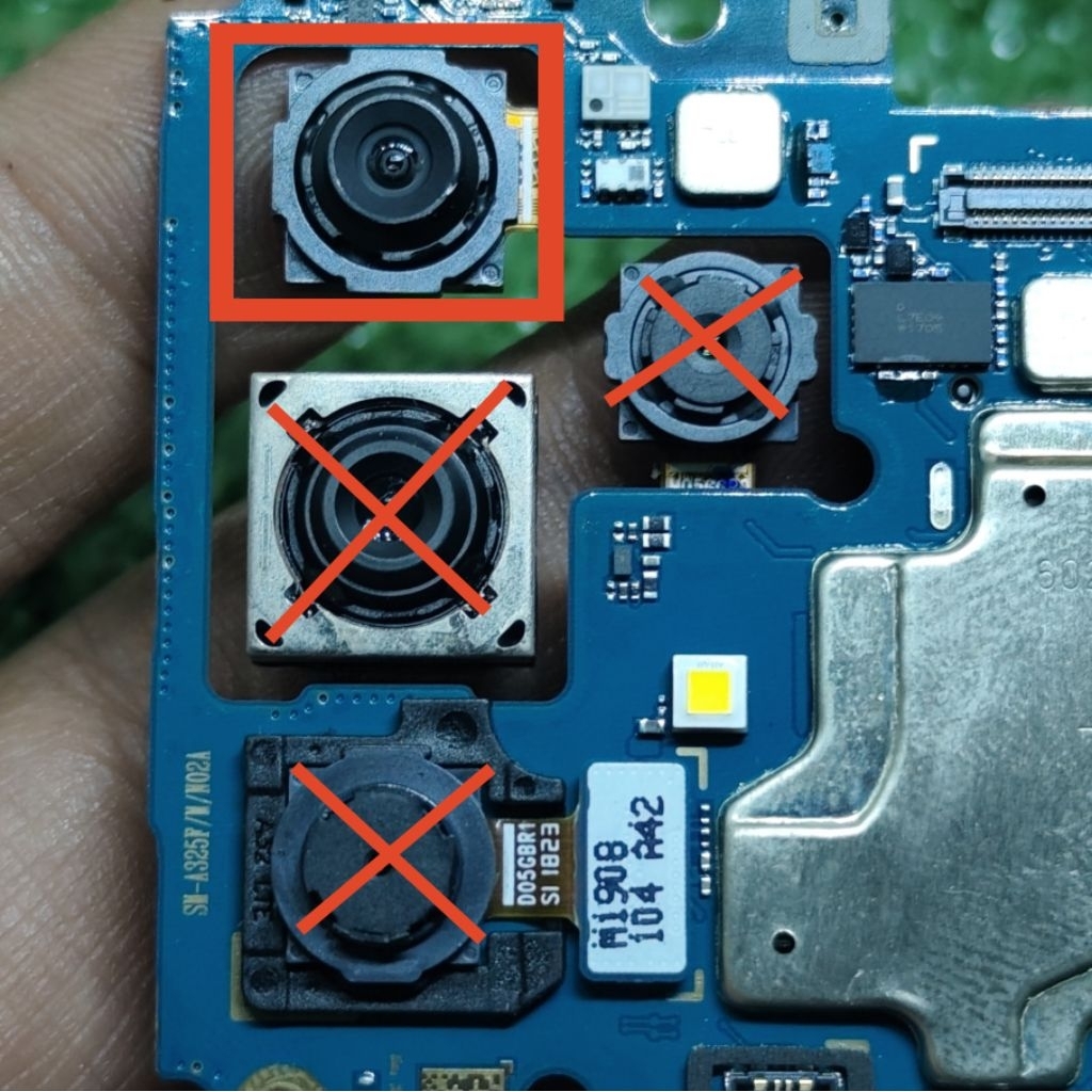 Kamera Belakang Ultrawide - Samsung A32 A325F - Ori Copotan