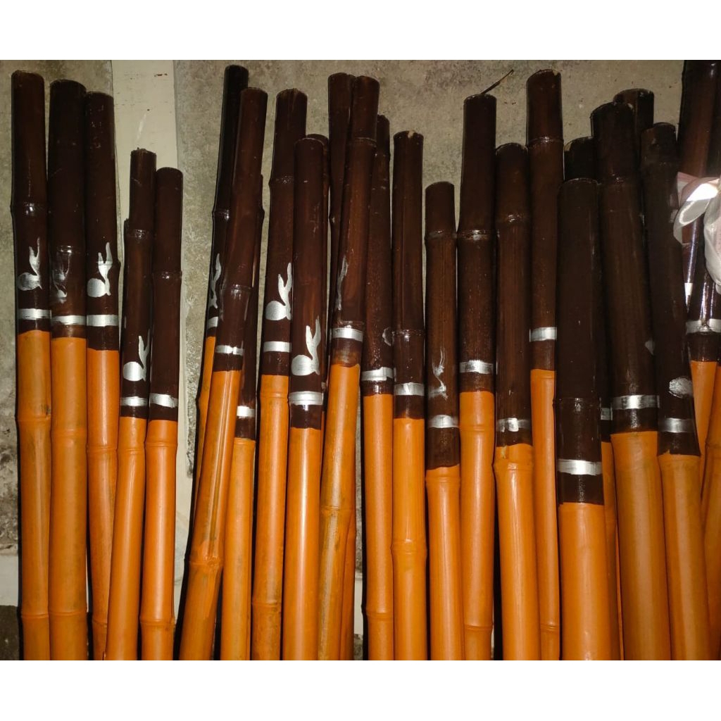 tongkat bambu cendani  pramuka