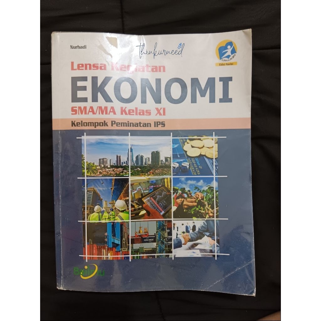 buku bekas layak dipakai ekonomi lensa kegiatan untuk kelas 11 XI SMA SMK MA MAK sebelas economics k