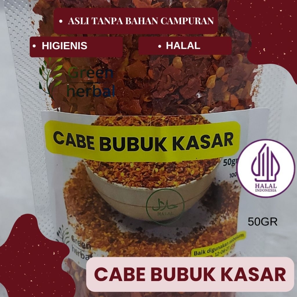 

Cabai Bubuk Kasar /untuk Chili Oil. by Green Herbal