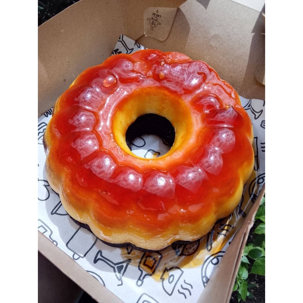 

bolu ketan keju caramel