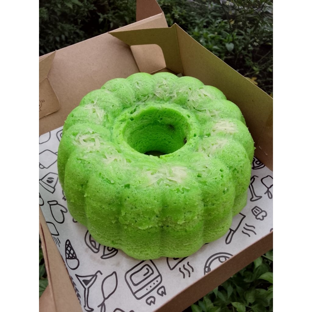 

bolu pandan keju lumer