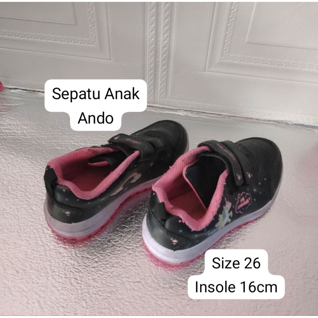 Sepatu Anak Ando Unicorn PL