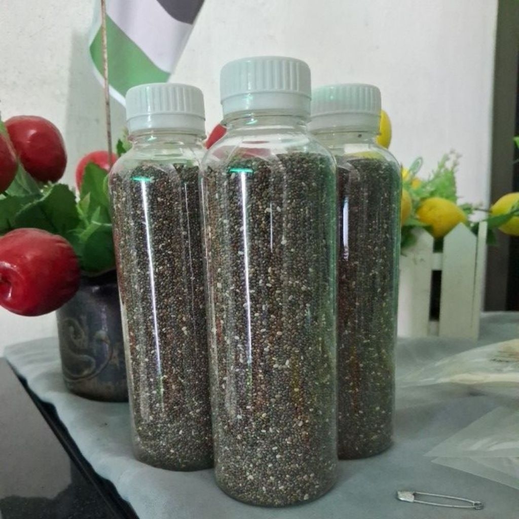 

CHIA SEED ORGANIC PREMIUM - Superfood High Fiber, Omega-3 Tingg - Untuk Diet dan Detox - 200gr