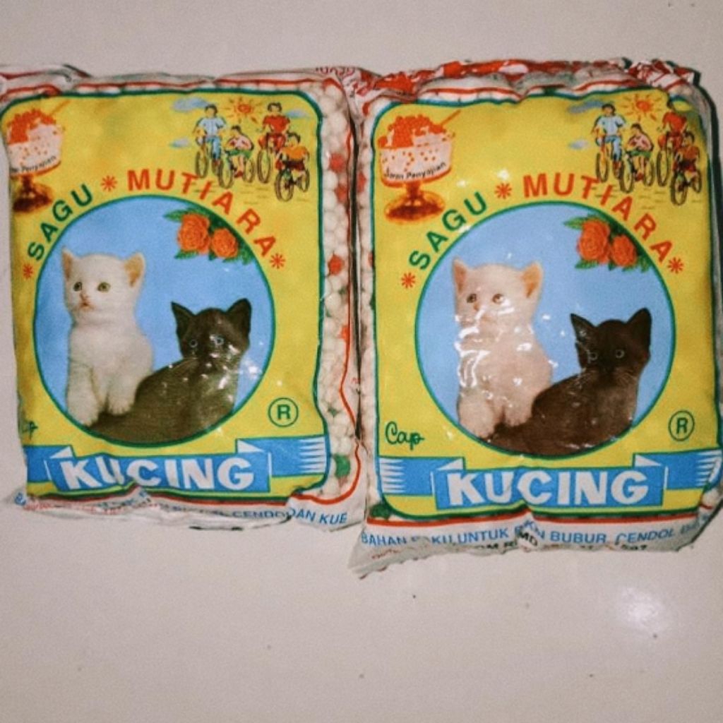 

Sagu mutiara cap kucing 100 gr