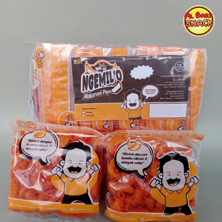 

Makaroni ECER Pedas Bantet Rasa Mie Goreng Makaroni