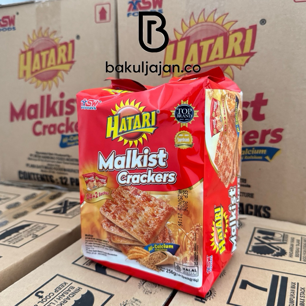 

Hatari Malkist Crackers Karton ( 1 Dus isi 12 Pcs) Termurah