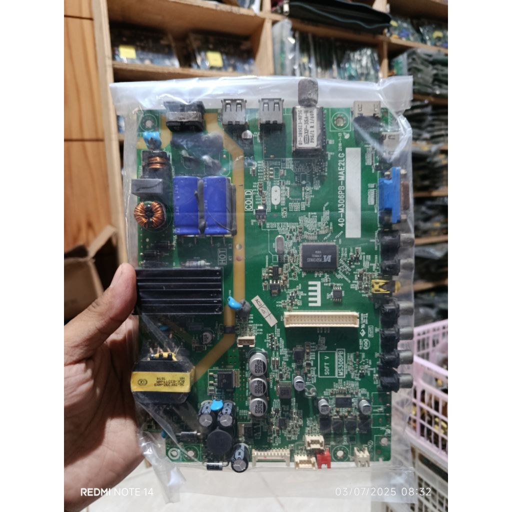 MB MOBO MAINBOARD MODULE MESIN TV TCL L40D1700/L 40D1700 MB TCL L40D1700