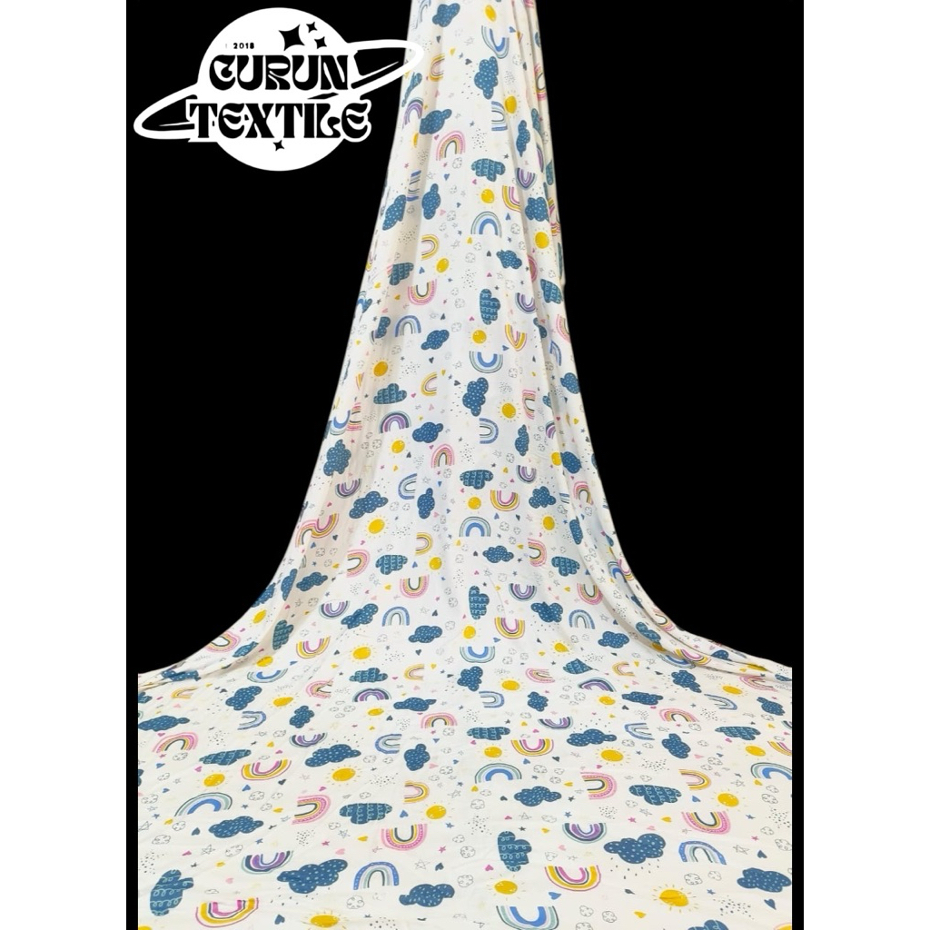 kain katun rayon premium/rayon viskose/rayon cielis(harga tertera 50cm)