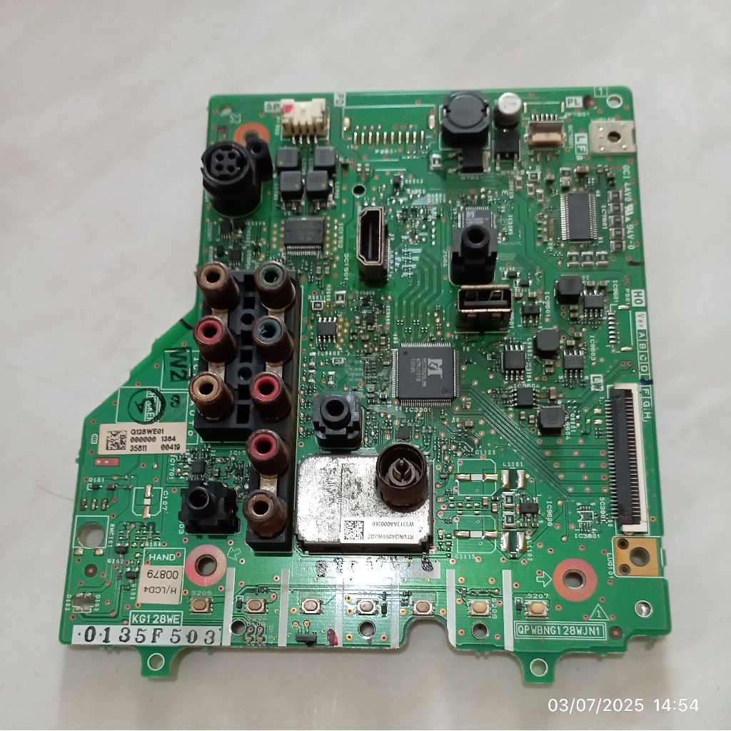MB MOBO MAINBOARD MODULE MESIN TV SHARP LC.24DC30M (MB SP24)