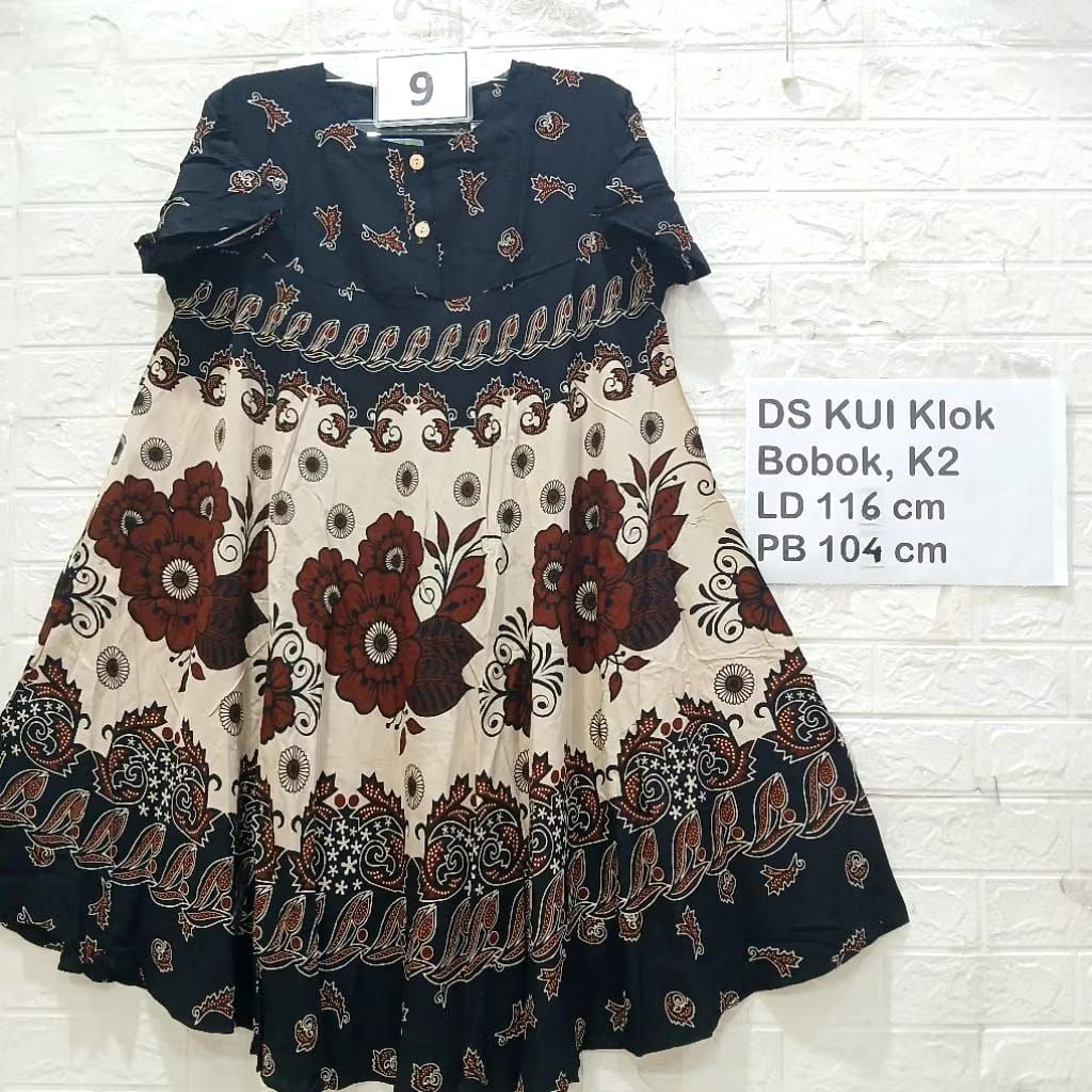 Daster Payung Jumbo Murah Hamil Busui Kekinian Klok Lebar Daster Kencana Ungu Asli Original Premium 